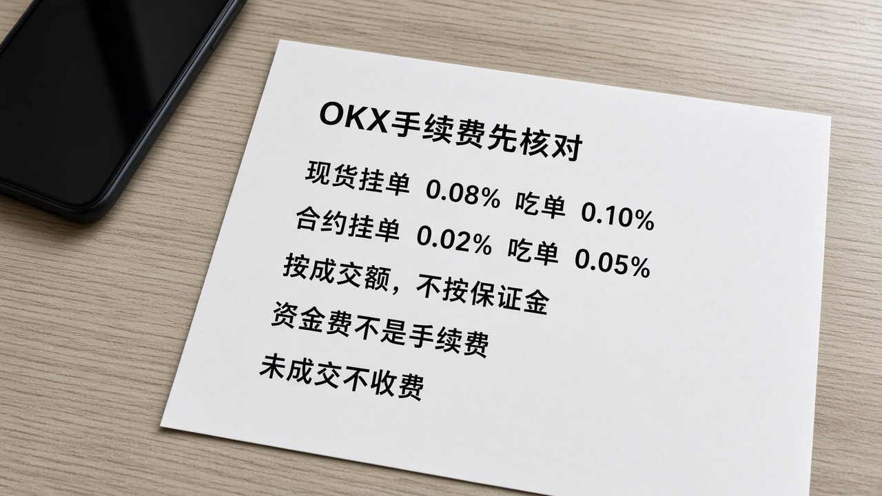 OKX手续费怎么算？